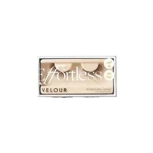 Effortless Understated Natural Flare Criss-Cross Eyelashes