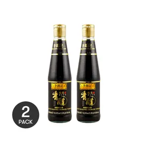 2 Pack Lee Kum Kee Hong Kong Select Brewed Vinegar, 500ml Each - Zero Additives, Premium Seasoning Sauce