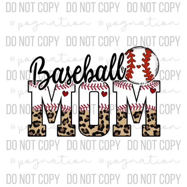 Baseball Mom Decal Baseball Mom Decal
