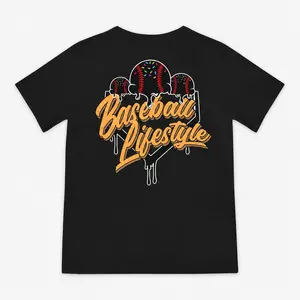 Baseball Lifestyle Ice Cream Cotton Candy Tee| Unisex Summer T-Shirt