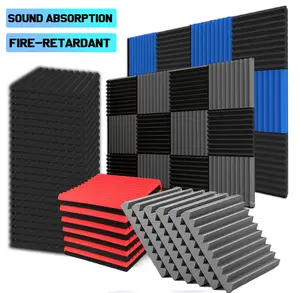 Soundproofing Foam Panels, Durable High-Density Acoustic Insulation, Ideal for Home Theater and Studio, Flame Retardant Protection Design,Reduce Echoes and Noise, Home Decor, Decorative Sticker for Home