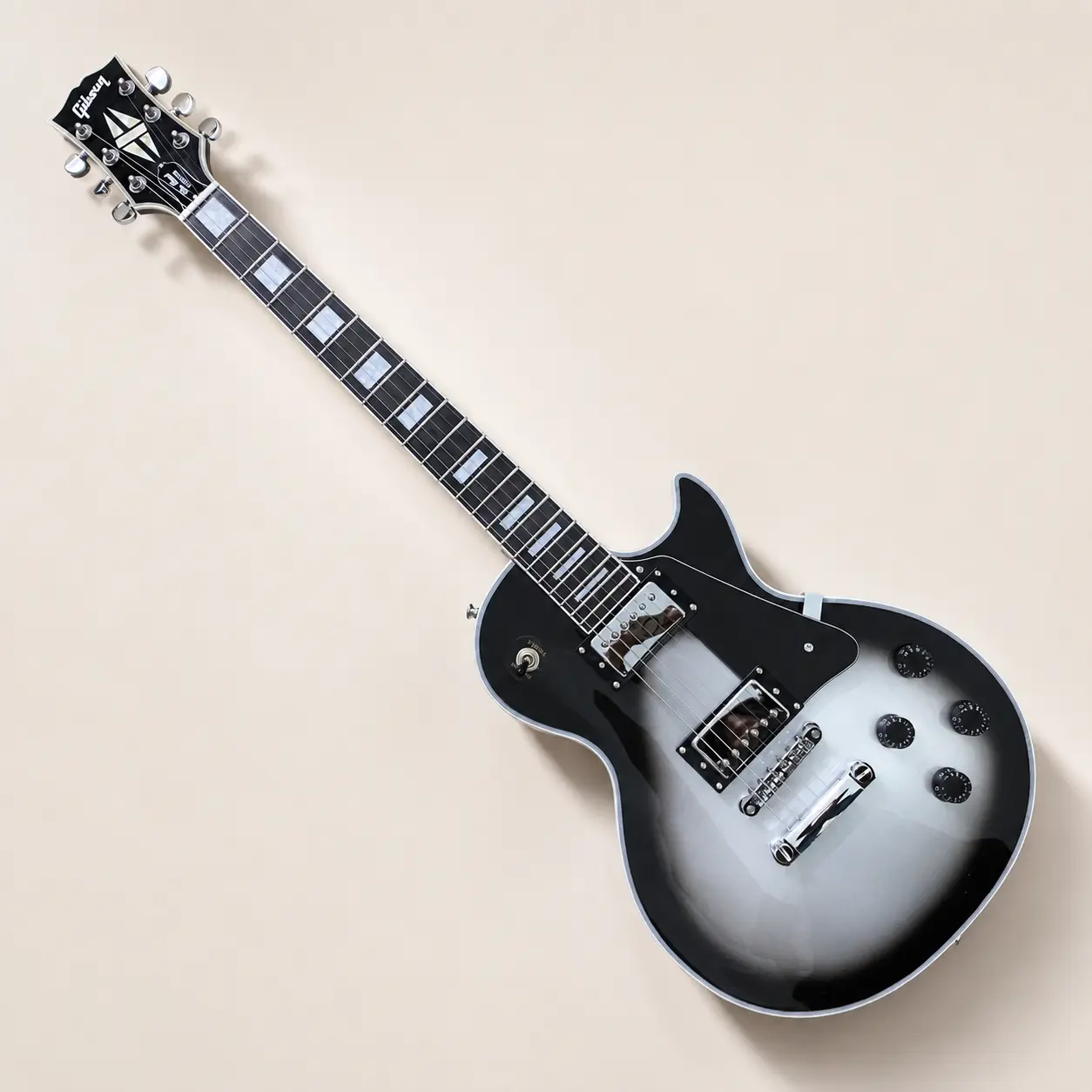 Metallic particle electric guitar HH pickup, rosewood fingerboard, solid mahogany 22 frets 6 strings