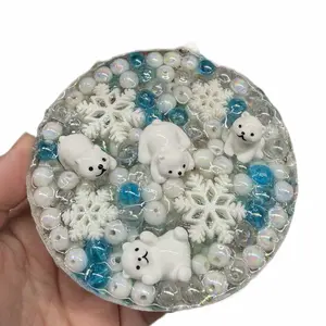 Frosty Cub Remeltable Gel Sensory Pad for ADHD & Anxiety Relief Skin Picking Dermatillomania Nervous Energy Calming Effect Picky Pads for ADHD & Anxiety Relief Skin Picking & Nervous Energy Management
