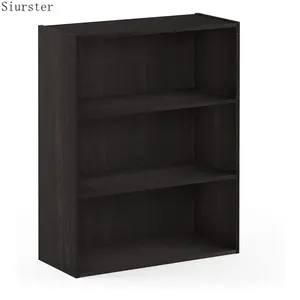 promotepromoteFurinno Pasir 3 Tier Open Storage Wooden Bookshelf Bookcase Shelf, Espressospecial pricespecial price