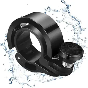 Mountain Bike Bell, Mini Bicycle Bell, Loud and Crispy Bicycle Horn, Bicycle Accessories for Outdoor Cycling