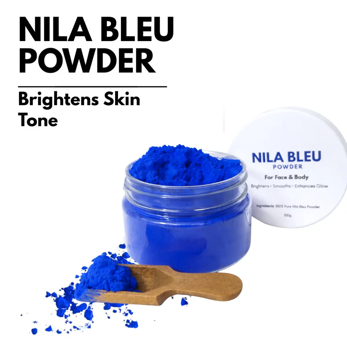 Moroccan Nila Bleu – Natural Brightening & Softening Powder