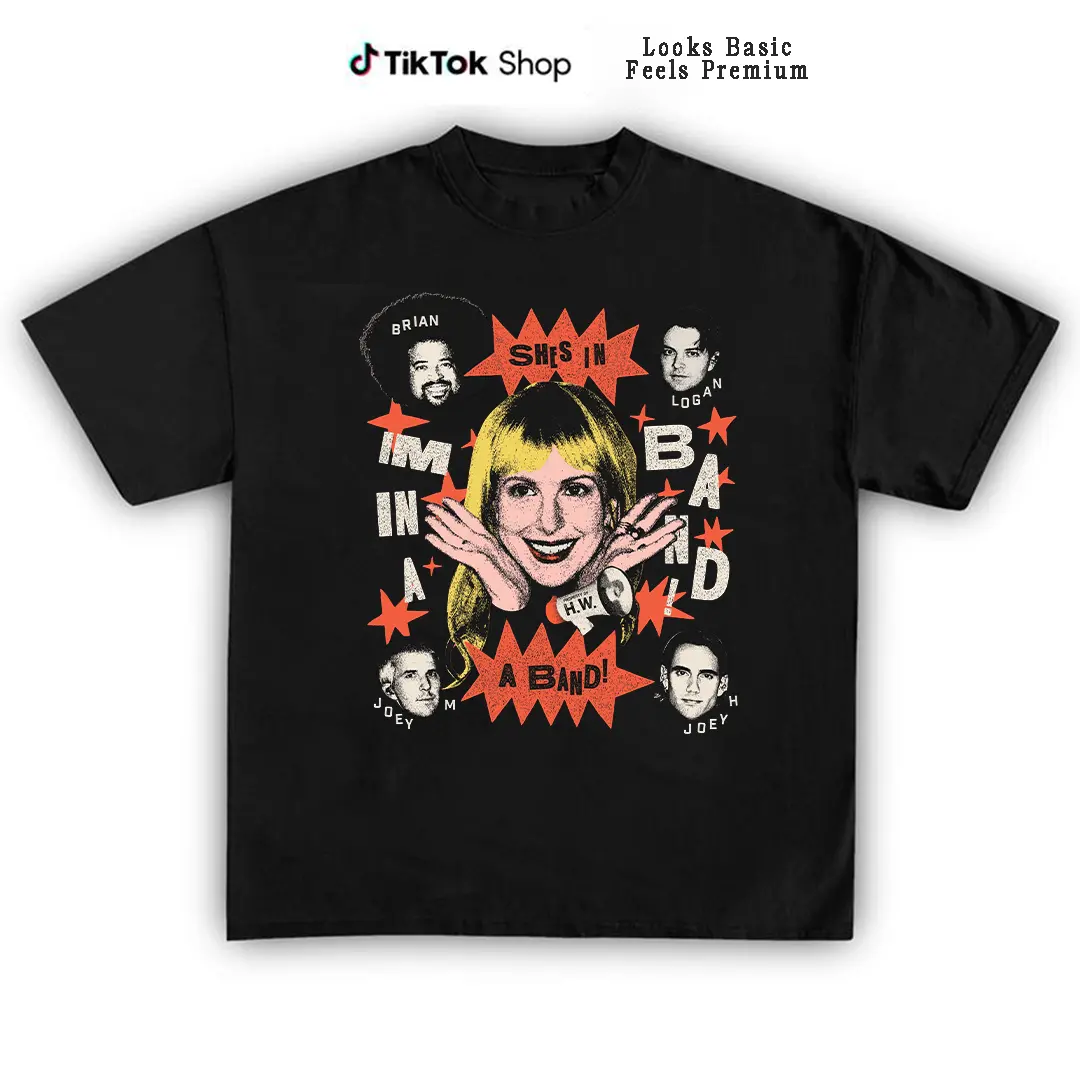 I'm in a Band T-Shirt She's in a Band tee, Sweatshirt 100% coton