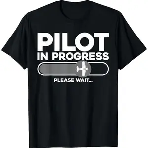 Pilot Art Men Women Airline Future Pilot Aviation Airplane T-Shirt Unisex T-shirt
