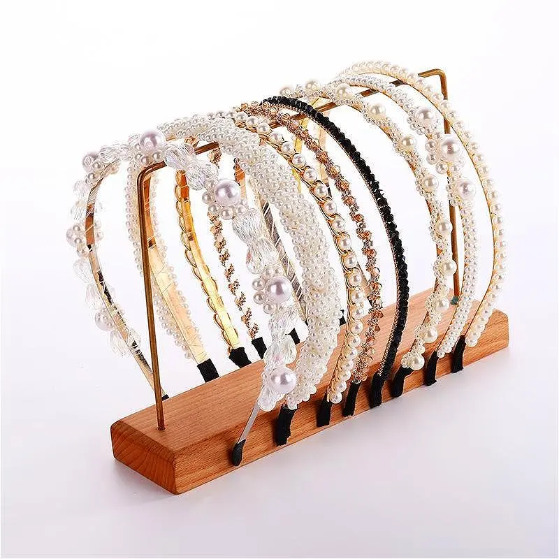 Women's Minimalist Double-Layer Metal Headband - Lightweight, Comfortable, Adjustable Dual-Wire, Hair-Friendly for Daily & Ceremony Use, Ideal for Headband Hairstyles