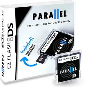 Woodbeyond EZ Flash Parallel Flash Memory Case for DS 3DS Series with Manual, R4 Compatible, and Includes R4 Souvenir