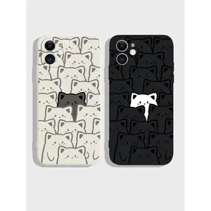 Couple Creative Shockproof Phone Case Compatible With IPhone 11, 12, 13, 14, 15, 16, 12 Pro, 13 Pro Max, 16 Plus,14 Pro, 17 Pro Max And Other Models