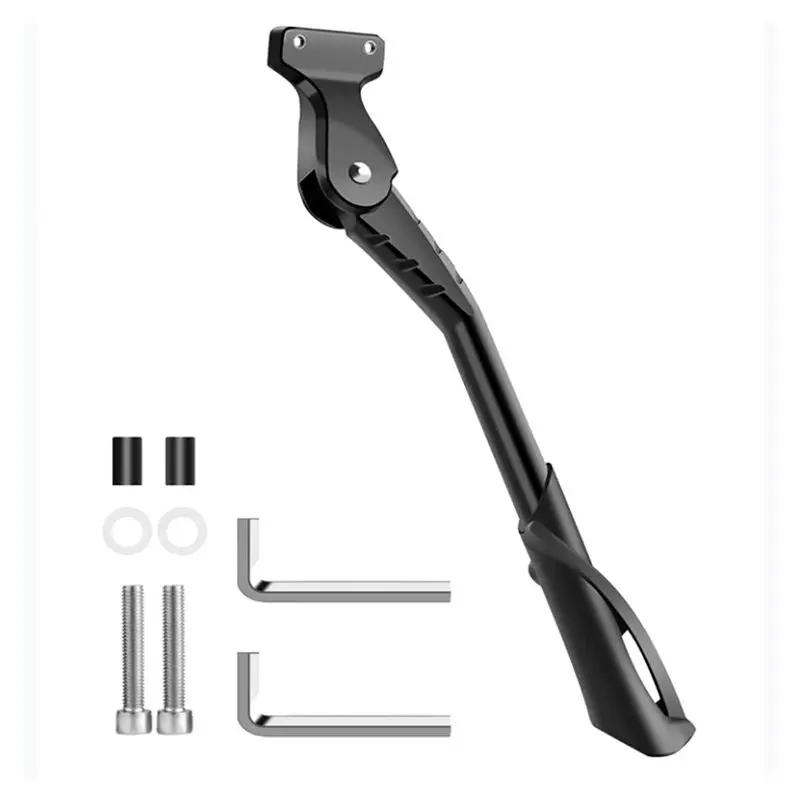 For 20Inch 24Inch 26Inch Bike Kickstand Electric Bicycle Kickstand Support Stand Adjustable Side Parking Bracket Parts, 1 X Adjustable Bicycle Kickstand, 20Inch 24Inch 26Inch Bicycles
