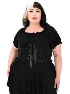 Mesh Underbust Corset FOXBLOOD