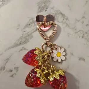Strawberry Kindle Charm