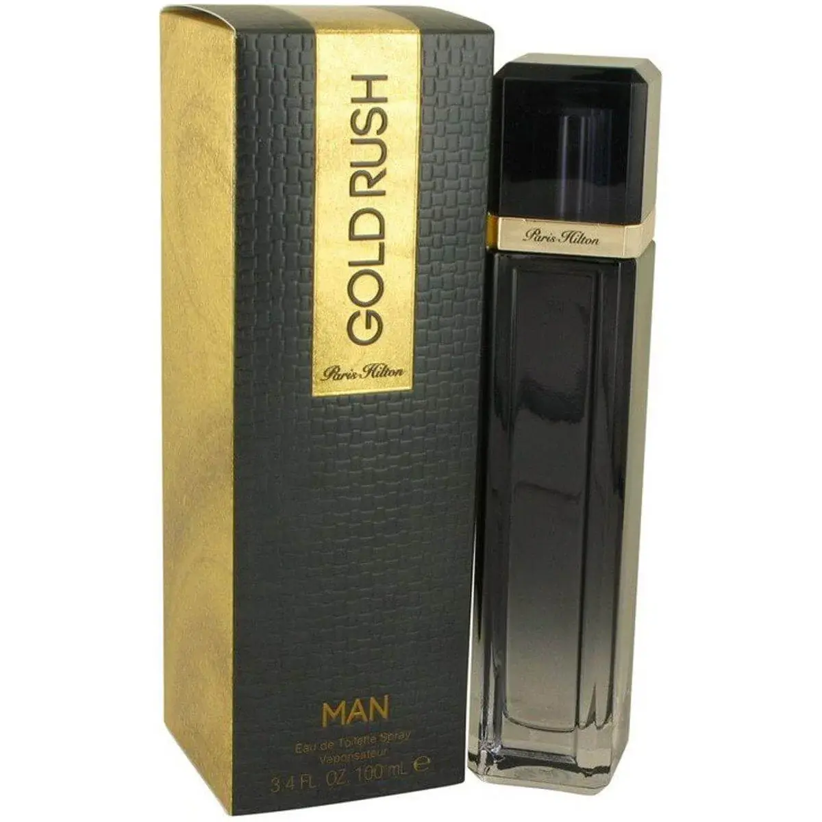 Gold Rush Man Eau de Toilette for Men, 3.4 oz | Refreshing Cologne with Notes of Bergamot, Sage, Lavender & Vanilla, Amber, Exciting Notes Of Bergamot, Refreshing With Sage, Citrus, Spray, Captivating With Amber, 3.3 Oz, Men's Fragrance, Vanilla Scents