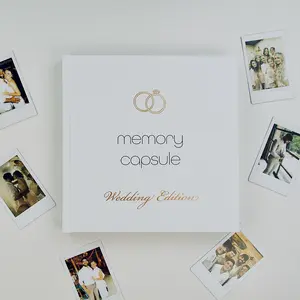Polaroid Memory Capsule Wedding Guest Book & Moments Perfect Personalized Photo Album for Your Special Day