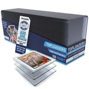 Premium 55PT Top Loaders for Cards | Hard Card Sleeves. Baseball Card Protectors. Trading Card Top Loader. Toploader Card Protectors. MTG + Pro Sports Cards Toploaders. Ultra Card Protectors Hard Plastic