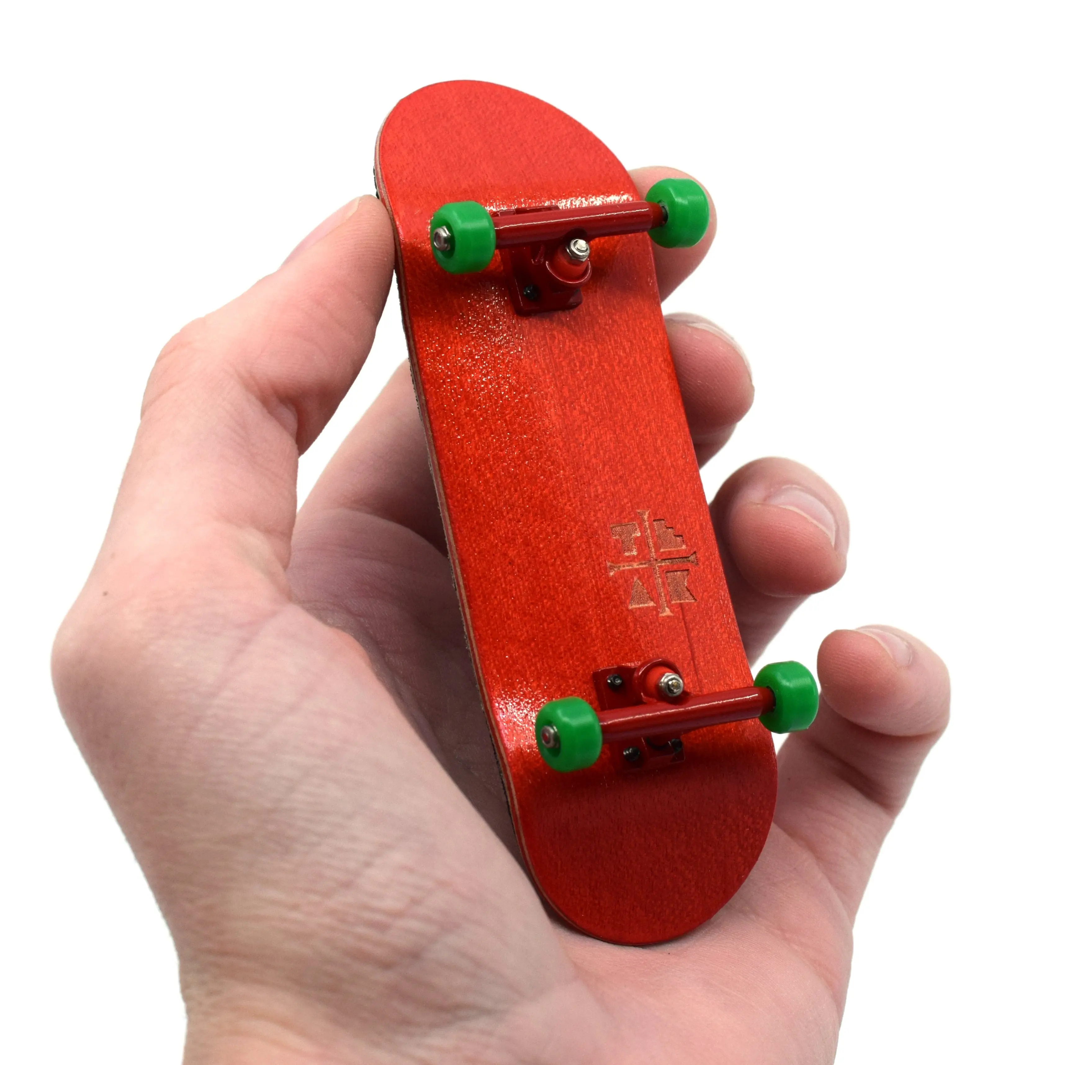 32mm Prolific Gen2 Fingerboard Complete - "Watermelon" Colorway - Gen2 Prodigy Trucks + Pro Duro Bubble Bushings