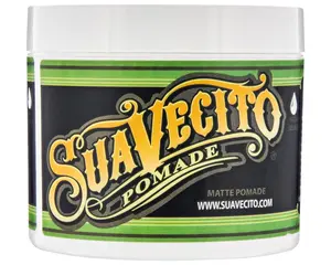 Suavecito Pomade Matte (Shine-Free) Formula 4 oz, 1 Pack - Medium Hold Hair Pomade For Men - Low Shine Hair Paste For Natural Texture Hairstyles Gel Haircare