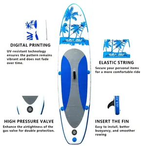 A Versatile Inflatable Stand-Up Paddleboard That Can Be Used for Water Yoga, Fishing, And Leisure Paddling, Suitable for Lakes, Rivers, And Oceans. It Features Quick Inflation And Deflation for Easy Storage