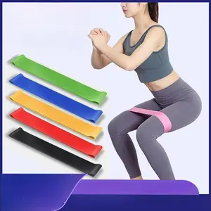 Elastic Loop Yoga Resistance Band for Back Stretching Exercises