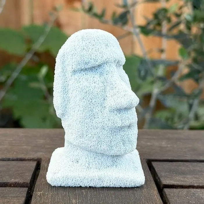 Moai Pumice Carving Kit, 2x2x3in