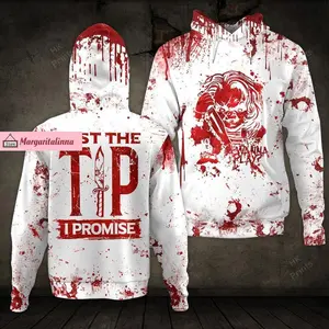 Chucky Child's Play 3D Hoodie, Good Guys Horror Graphic Pullover, Unisex Slasher Streetwear Sweatshirt, Creepy Doll Cosplay Fan Gift 2026