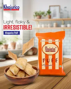 KHAJURIKO PUFF NEPALI Snack ( Pack of 3 )