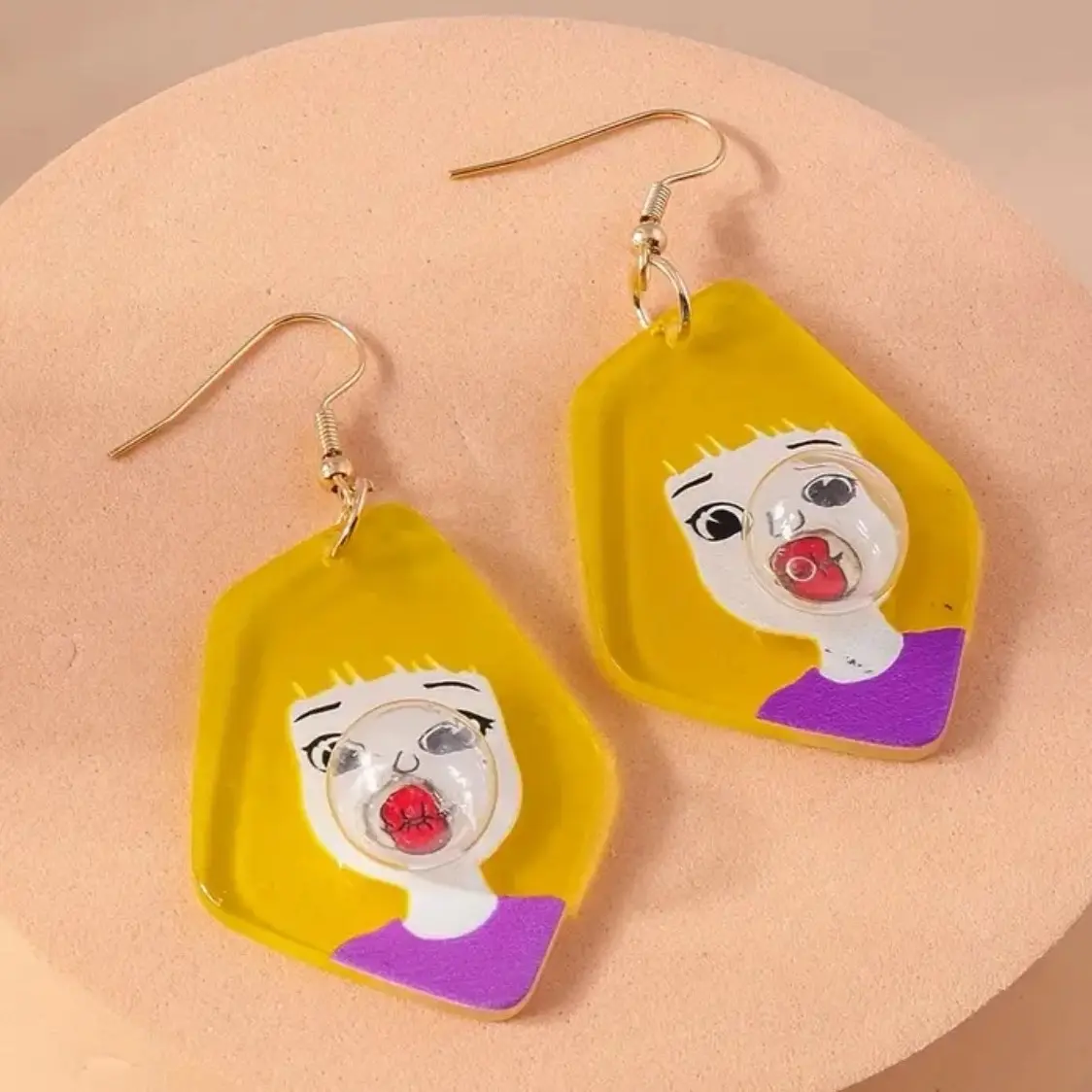 Bubblegum girl earrings Bubblegum girl earrings