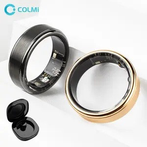 COLMI Smart Ring, Fitness Tracker Ring with Remote Control Photography, Multifunctional Ring for Men and Women, Gift for Men and Women, Wearable, Wearable Pedometer
