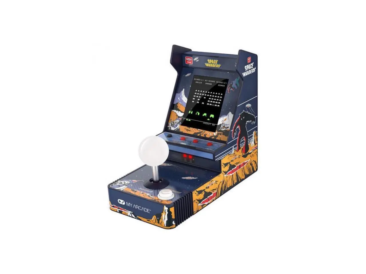 My Arcade - DGUNL-7007 Space Invaders Joystick Player Portable Retro Arcade