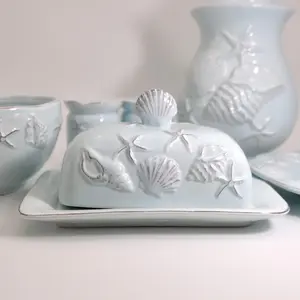 LAGUNA COASTAL BUTTER DISH BLUE