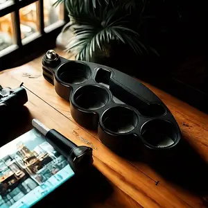 Waterproof Five-Finger Ring Handle Handheld Grip for Action Cameras, Durable Plastic Selfie Stand, Compatible with Gopro Hero 11/10/9, Sjcam, Akaso, Eken, Dji, Insta360