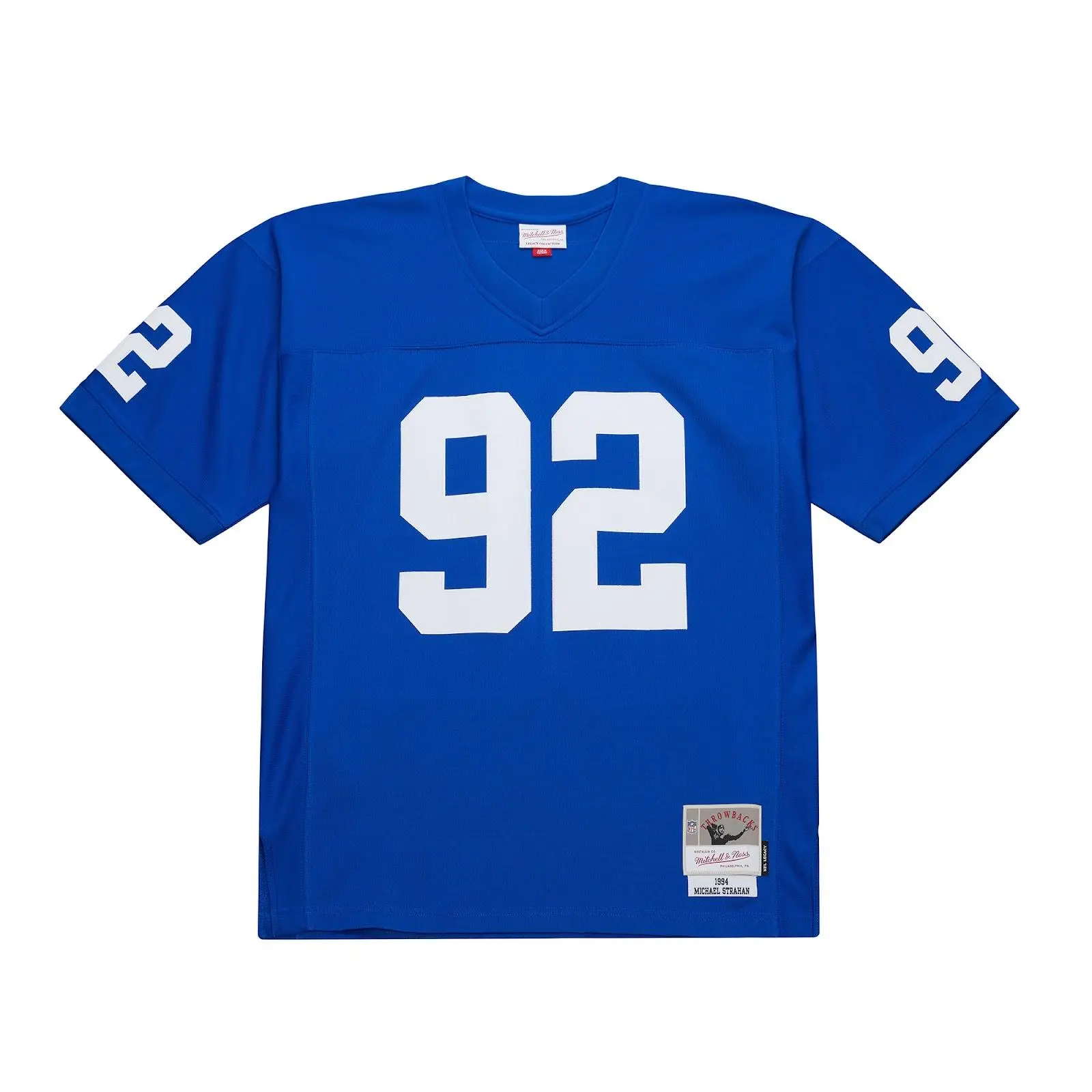 Michael Strahan New York Giants 1994 Royal Legacy Jersey NFL Throwback Mitchell & Ness