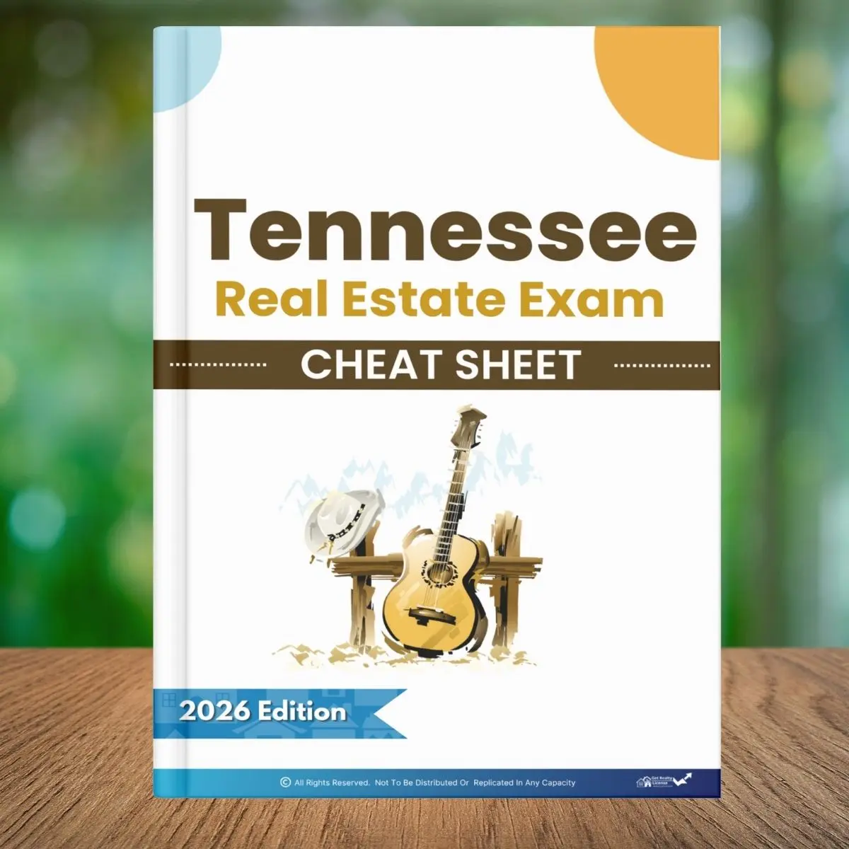 Tennessee Real Estate Exam Cheat Sheet – State-Specific Supplement (10-Page Saddle Stitch) Tennessee Real Estate Commission (TREC) Rules