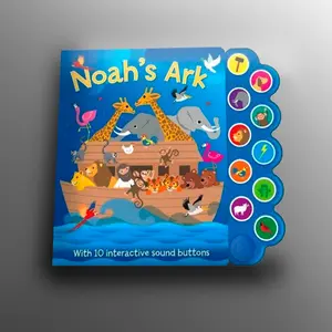 Page Publications Noah's Ark Interactive Sound Board Book - Children's Picture Book Bible
