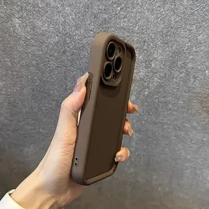 Plain Color Protective Phone Case Cover for iPhone 11/12/13/14/pro Max/XS Max, Perfect Gift for Birthdays, Girlfriends & Boyfriends