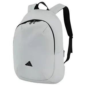 Adidas Logo Solid Color Minimalist Backpack for Men and Women in Blue-Gray