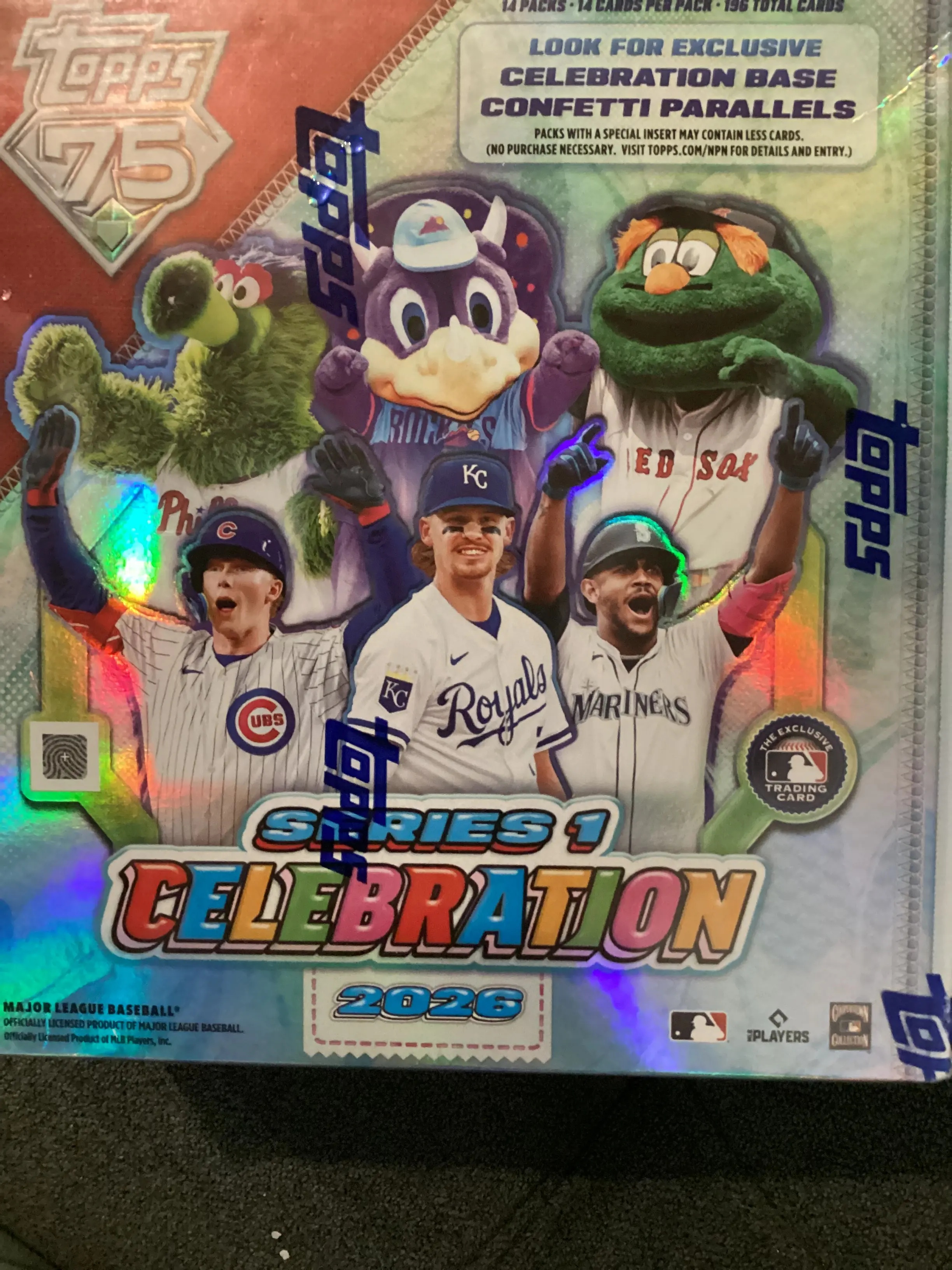 2026 Topps Celebration- 2026 Topps Celebration Series 1 Baseball Retail Pack