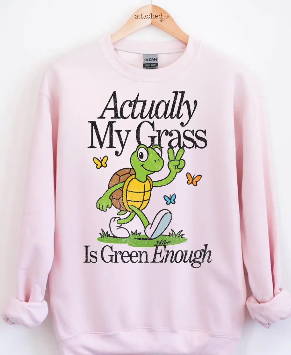 Green Enough Graphic Top Green Enough Graphic Top