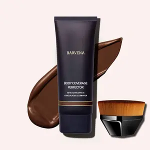 Beauty Body Coverage Perfector + Body Brush - Flawless Body Makeup, Concealer for Scars, Spots, Veins, Tattoos and More Blend Cosmetic tiktokshopspringglowup Body Luminizer