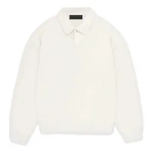 Fear of God Essentials FW23 Knit Polo 'Cloud Dancer' 192BT232181F