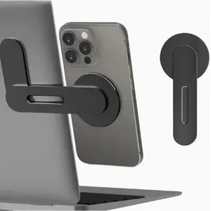Lightweight Magnetic Phone Stand, Adjustable Laptop Side Mount, Portable Multi-Functional Daily Use Accessory, Ideal for Travel & Home, Magnetic Phone Grip, Magnetic Phone Holder, Magnetic Smartphone Holder, Magnetic Mobile Mount