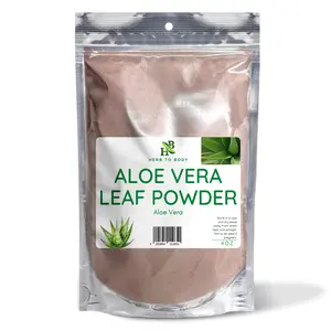 Herb To Body Aloe Vera Leaf Powder – Mild Earthy Powder for Smoothies & DIY Skincare | 4 oz (113 g)