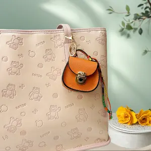 Versatile Saddle Small Bag, Coin Purse Hanging Decoration, Zipper Portable Multifunctional Bag