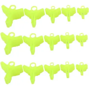 100 Pcs Fishing Treble Hook Covers Fishing Hook Bonnets Fishing Safety Cap Protector Fishing Hook Safety Cover