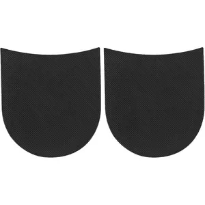 Shoe Heel Repair Rubber Pads, 6.5Mm (1/4 Inch) Thick, Anti-Slip Boot Heel Replacements for Men’S & Women’S Shoes, 1 Pair MIIDII