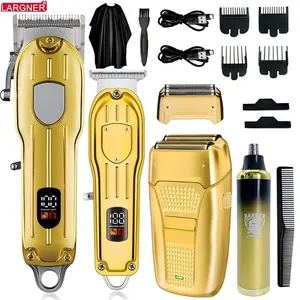 4 in 1 Hair Cutting Grooming Kit, 1 Set Professional Diffuser Hair Clippers and Shaver Set, Cordless Beard Trimming for Men, Rechargeable Barber Clippers Set, USB Rechargeable, Hair Trimmer Set, Haircut Kit