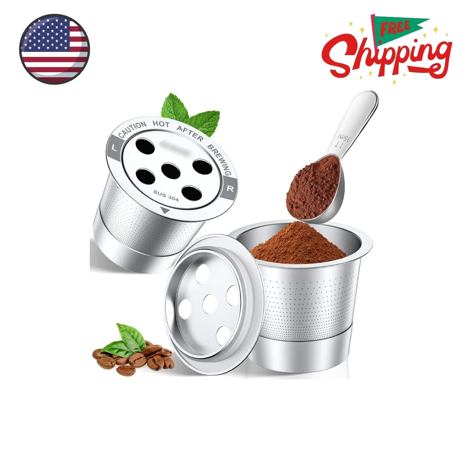 Reusable K Cups for Keurig: 2026 All Stainless Steel Refillable Coffee