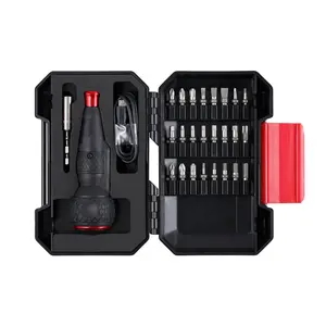 VESSEL Rechargeable Ball Grip Screwdriver with Bit Set (#220USB-25U)